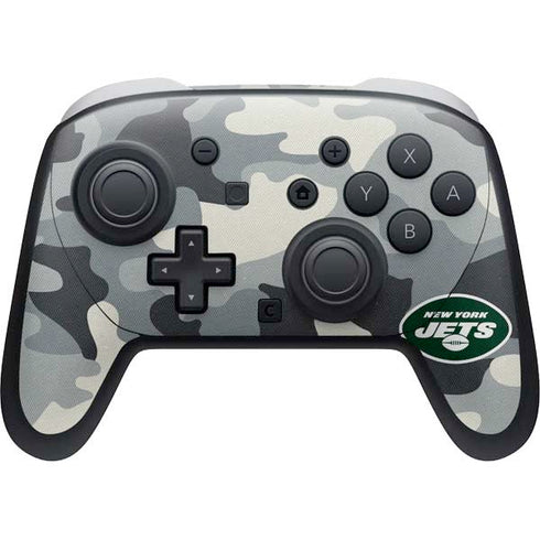NFL New York Jets Camo Nintendo Skins