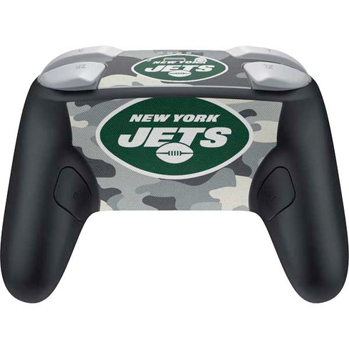 NFL New York Jets Camo Nintendo Switch 2 (2025) Pro Controller Skin
