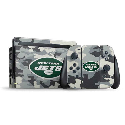 NFL New York Jets Camo Nintendo Skins