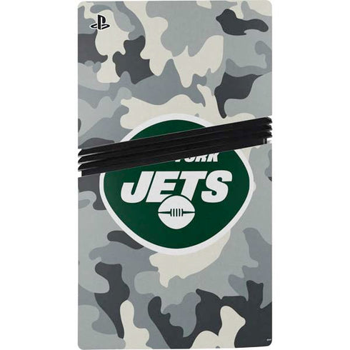 NFL New York Jets Camo PS5 Pro Bundle Skin