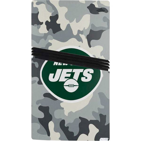 NFL New York Jets Camo PS5 Pro Bundle Skin