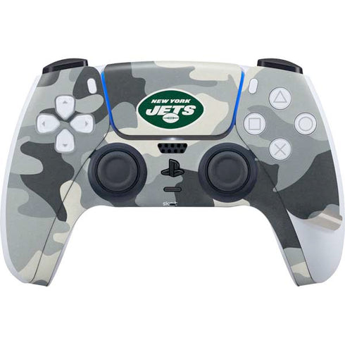 NFL New York Jets Camo PS5 Pro Disk Bundle Skin