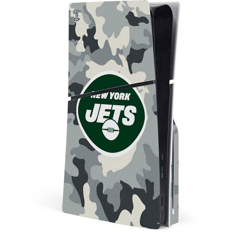 NFL New York Jets Camo PlayStation PS5 Skins