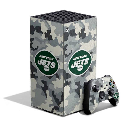 NFL New York Jets Camo XBox Series X Digital Edition Bundle Skin