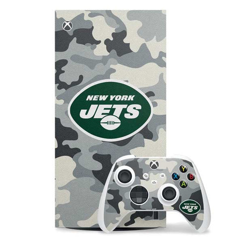 NFL New York Jets Camo Xbox Series X Skins