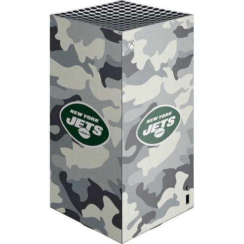 NFL New York Jets Camo XBox Series X Digital Edition Console Skin