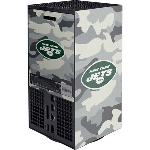 NFL New York Jets Camo XBox Series X Digital Edition Console Skin