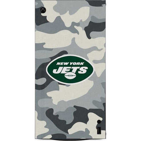 NFL New York Jets Camo XBox Series X Digital Edition Console Skin