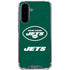 NFL New York Jets Distressed Galaxy A36 5G Clear Case