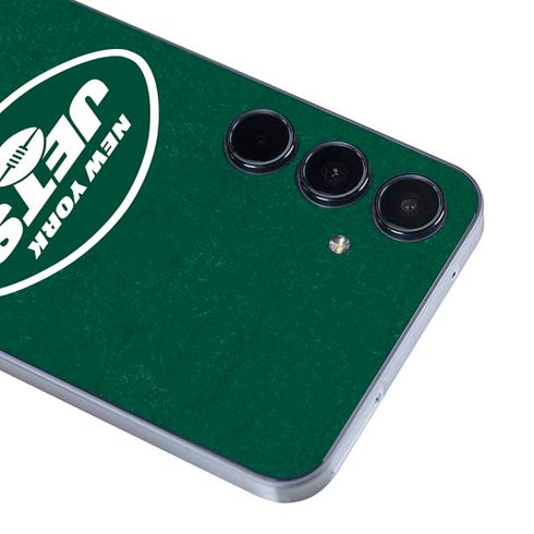 NFL New York Jets Distressed Galaxy A36 5G Skin
