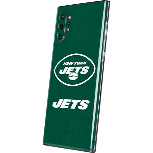 NFL New York Jets Distressed Galaxy Note 10 Plus Skin