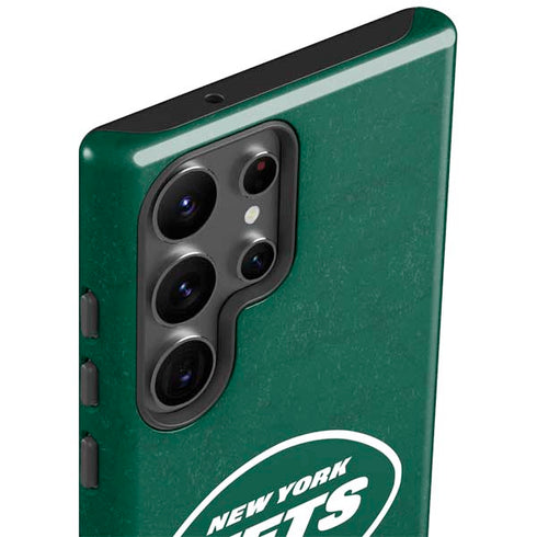 NFL New York Jets Distressed Galaxy S23 Ultra Pro Case