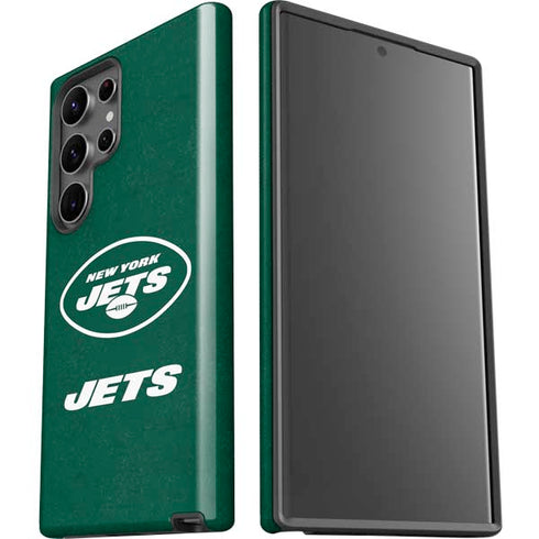 NFL New York Jets Distressed Galaxy S23 Ultra Pro Case