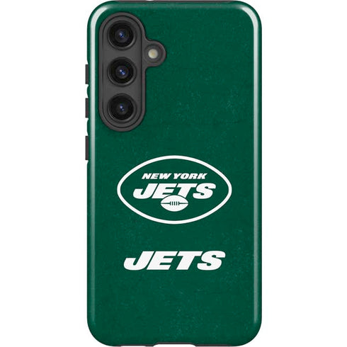 NFL New York Jets Distressed Galaxy S25 Impact Case