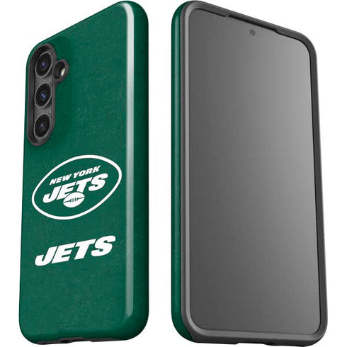 NFL New York Jets Distressed Galaxy S25 Plus Impact Case