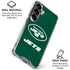 NFL New York Jets Distressed Galaxy S26 Plus Clear Case