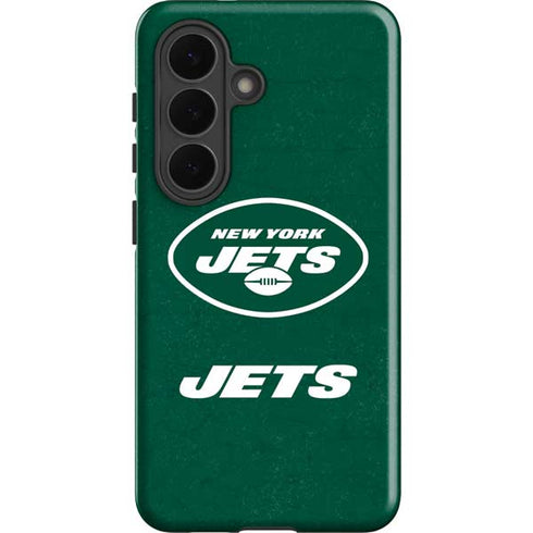 NFL New York Jets Distressed Galaxy S26 Plus Impact Case