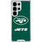 NFL New York Jets Distressed Galaxy S26 Ultra Clear Case