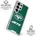 NFL New York Jets Distressed Galaxy S26 Ultra Clear Case