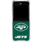NFL New York Jets Distressed Galaxy Z Flip6 Clear Case