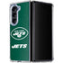 NFL New York Jets Distressed Galaxy Z Fold5 5G Clear Case