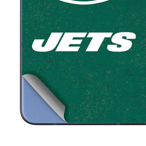 NFL New York Jets Distressed Galaxy Z Fold5 5G Skin