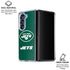 NFL New York Jets Distressed Galaxy Z Fold6 Clear Case