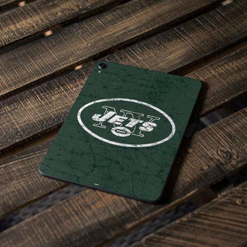 NFL New York Jets Distressed Apple iPad Pro Skin