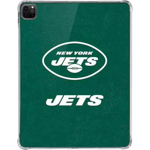NFL New York Jets Distressed iPad Pro 11in (2024) Clear Case