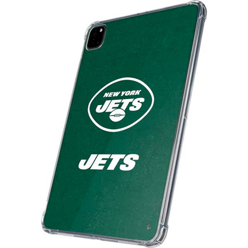 NFL New York Jets Distressed iPad Pro 11in (2024) Clear Case