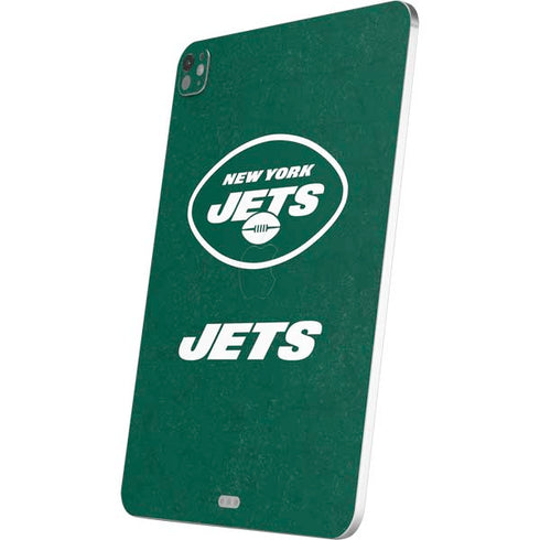 NFL New York Jets Distressed iPad Pro 13in M4 (2024) Skin
