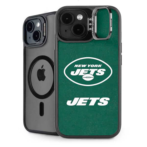 NFL New York Jets Distressed iPhone 14 Kickstand Case