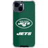 NFL New York Jets Distressed iPhone 15 Clear Case