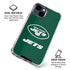 NFL New York Jets Distressed iPhone 15 Clear Case