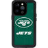 NFL New York Jets Distressed iPhone 15 Pro Waterproof Case