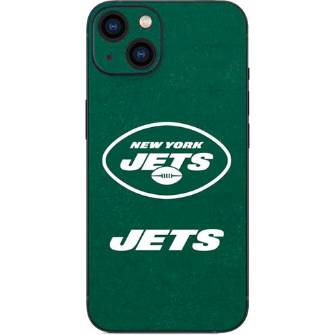 NFL New York Jets Distressed iPhone 15 Skin