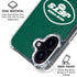 NFL New York Jets Distressed iPhone 16 Clear Case