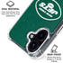 NFL New York Jets Distressed iPhone 16 Plus Clear Case