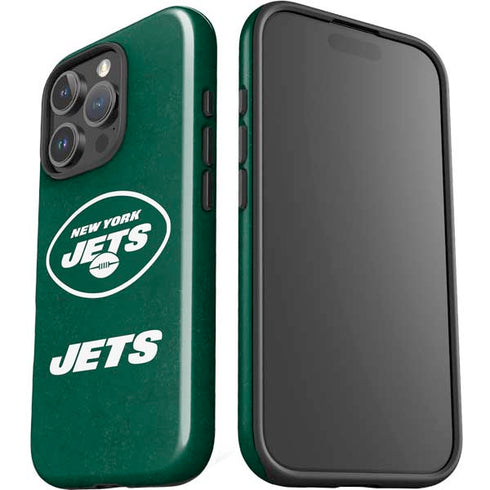 NFL New York Jets Distressed iPhone 16 Pro Impact Case