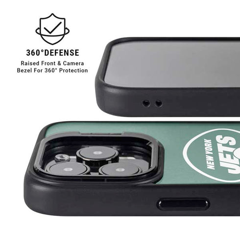 NFL New York Jets Distressed iPhone 16 Pro Kickstand Case