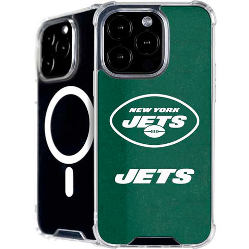 NFL New York Jets Distressed iPhone 16 Pro MagSafe Case