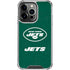 NFL New York Jets Distressed iPhone 16 Pro Max Clear Case