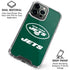 NFL New York Jets Distressed iPhone 16 Pro Max Clear Case
