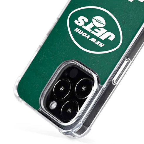 NFL New York Jets Distressed iPhone 16 Pro Max MagSafe Case
