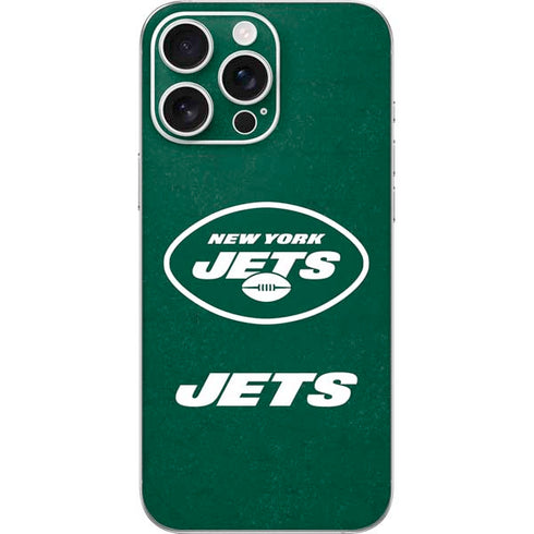 NFL New York Jets Distressed iPhone 16 Pro Max Skin