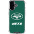 NFL New York Jets Distressed iPhone 17 Clear Case