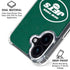 NFL New York Jets Distressed iPhone 17 Clear Case