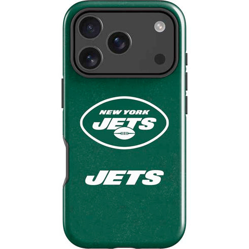NFL New York Jets Distressed iPhone 18 Pro Impact Case