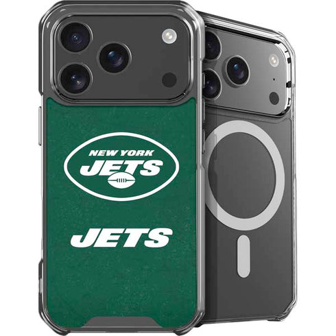 NFL New York Jets Distressed iPhone 18 Pro MagSafe Case