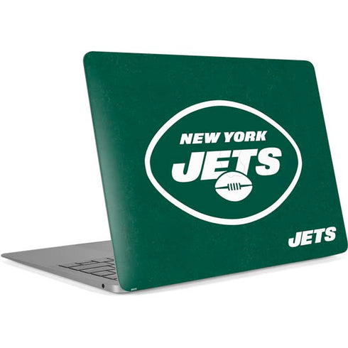 NFL New York Jets Distressed Apple MacBook Air Skin